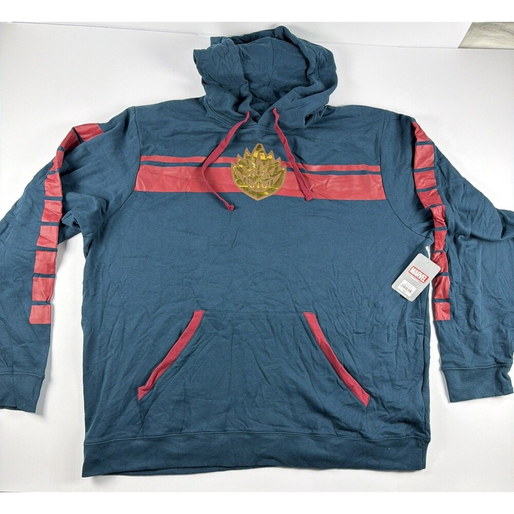 Disney Marvel Guardians of the Galaxy 3 Star-Lord Peter Quill Uniform Hoodie 2XL